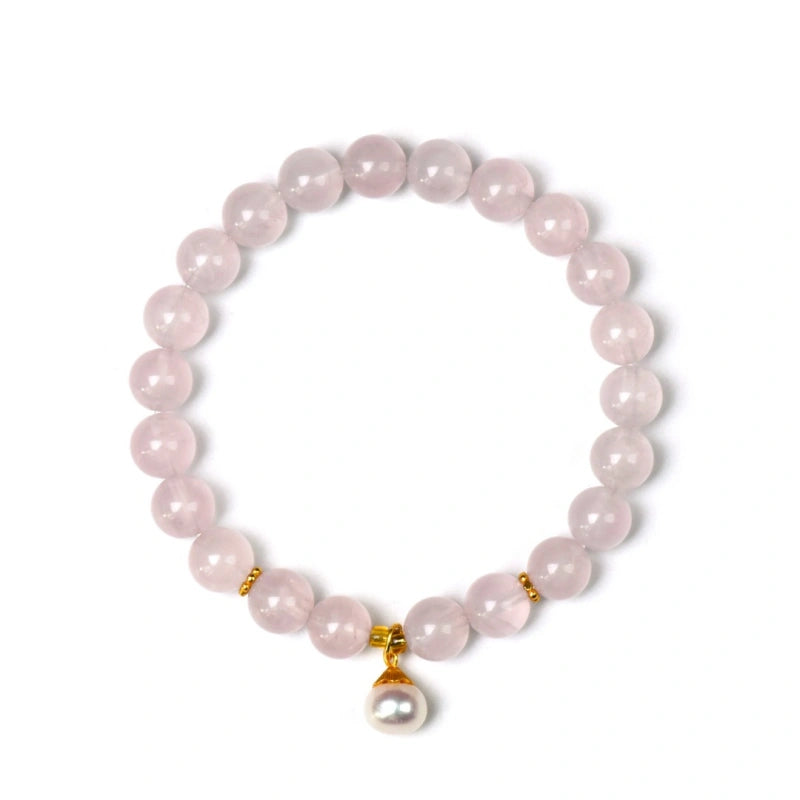 Bracelet « Muguet » en Améthyste naturelle – Sagesse ouverte, Attire les bienfaiteurs