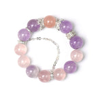 Amethyst & Rose Quartz Bracelet - Expand Social Connections