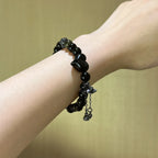 Bracelet « Muguet » en Améthyste naturelle – Sagesse ouverte, Attire les bienfaiteurs