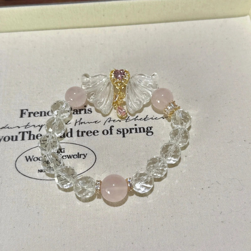 Bracelet « Muguet » en Améthyste naturelle – Sagesse ouverte, Attire les bienfaiteurs