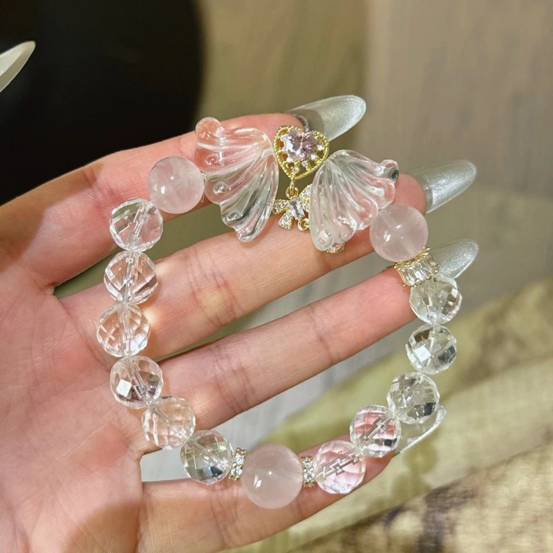 Bracelet « Muguet » en Améthyste naturelle – Sagesse ouverte, Attire les bienfaiteurs