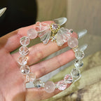 Bracelet « Muguet » en Améthyste naturelle – Sagesse ouverte, Attire les bienfaiteurs