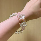 Bracelet « Muguet » en Améthyste naturelle – Sagesse ouverte, Attire les bienfaiteurs