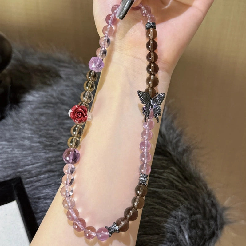 Bracelet « Muguet » en Améthyste naturelle – Sagesse ouverte, Attire les bienfaiteurs