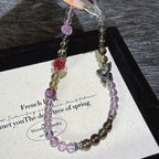 Bracelet « Muguet » en Améthyste naturelle – Sagesse ouverte, Attire les bienfaiteurs