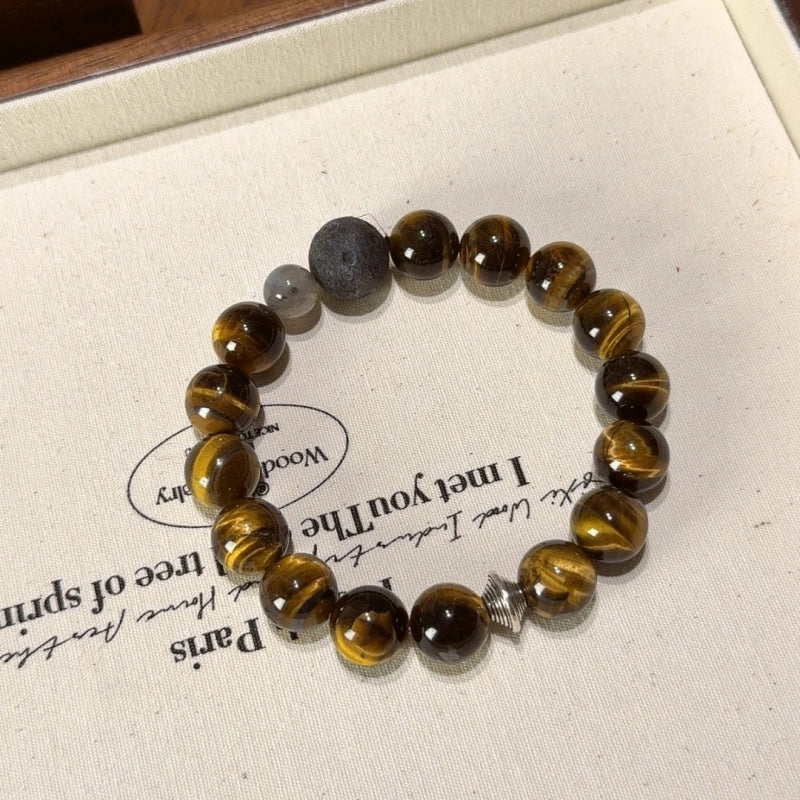 Golden Tiger’s Eye Bracelet - Clear Negative Energy