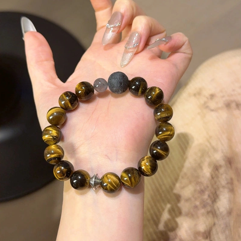 Golden Tiger’s Eye Bracelet - Clear Negative Energy