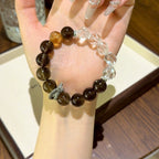 Bracelet « Muguet » en Améthyste naturelle – Sagesse ouverte, Attire les bienfaiteurs