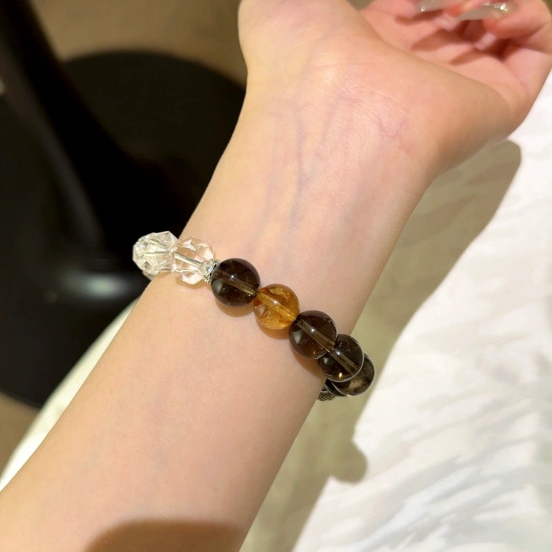 Bracelet « Muguet » en Améthyste naturelle – Sagesse ouverte, Attire les bienfaiteurs