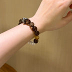 Bracelet « Muguet » en Améthyste naturelle – Sagesse ouverte, Attire les bienfaiteurs