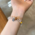 Bracelet « Muguet » en Améthyste naturelle – Sagesse ouverte, Attire les bienfaiteurs