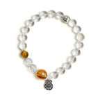 Bracelet « Muguet » en Améthyste naturelle – Sagesse ouverte, Attire les bienfaiteurs