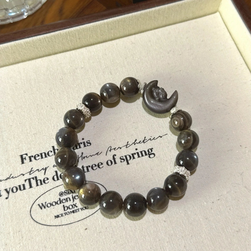 Bracelet « Muguet » en Améthyste naturelle – Sagesse ouverte, Attire les bienfaiteurs