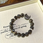 Bracelet « Muguet » en Améthyste naturelle – Sagesse ouverte, Attire les bienfaiteurs