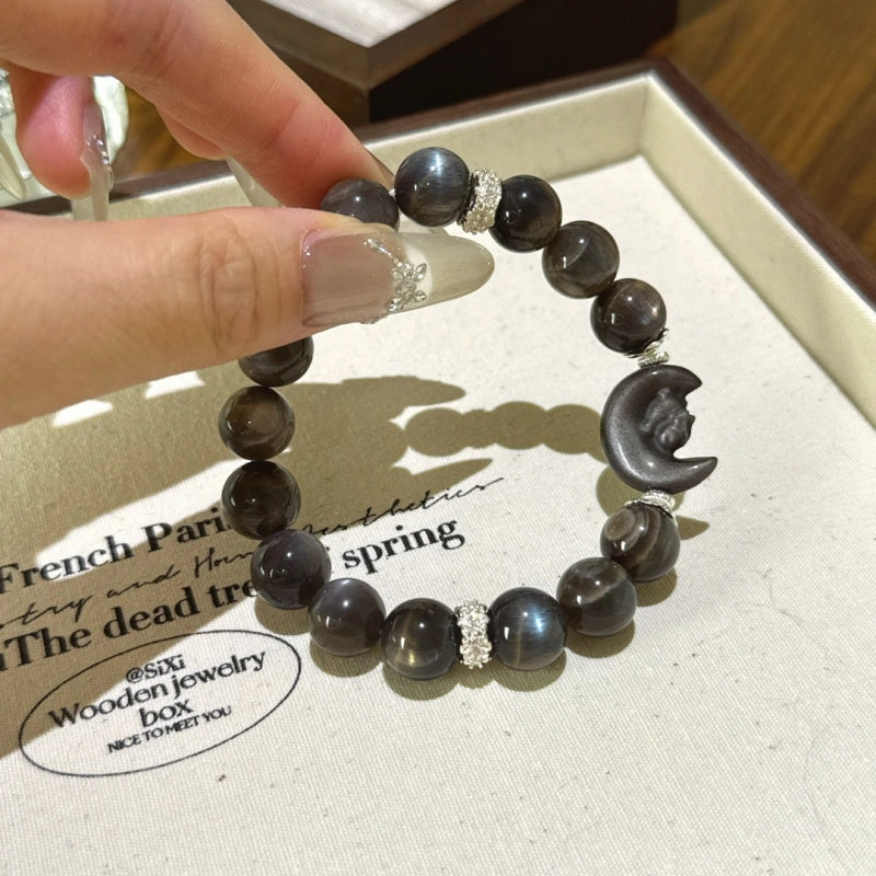 Bracelet « Muguet » en Améthyste naturelle – Sagesse ouverte, Attire les bienfaiteurs