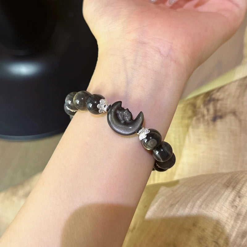 Bracelet « Muguet » en Améthyste naturelle – Sagesse ouverte, Attire les bienfaiteurs