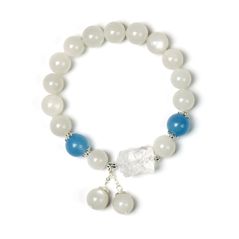 Bracelet « Muguet » en Améthyste naturelle – Sagesse ouverte, Attire les bienfaiteurs
