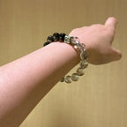 Bracelet « Muguet » en Améthyste naturelle – Sagesse ouverte, Attire les bienfaiteurs