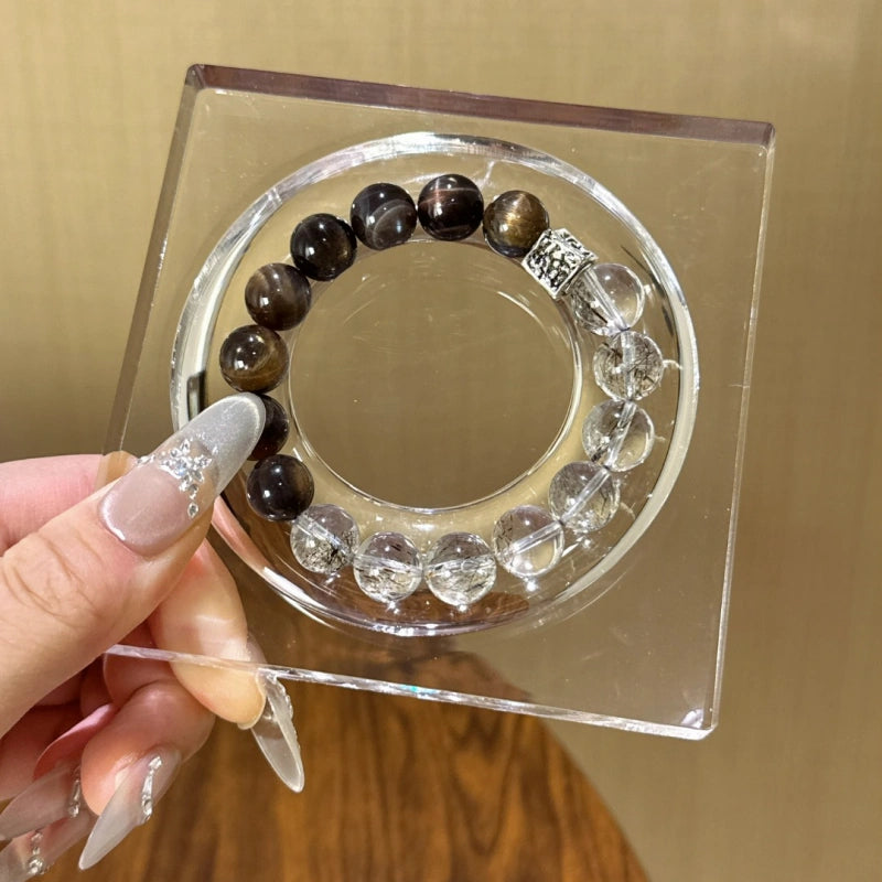 Bracelet « Muguet » en Améthyste naturelle – Sagesse ouverte, Attire les bienfaiteurs