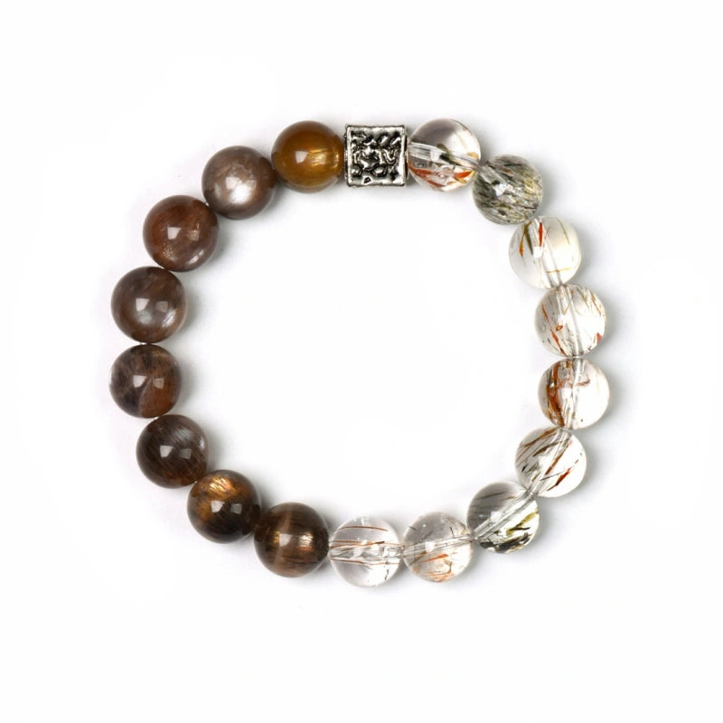 Bracelet « Muguet » en Améthyste naturelle – Sagesse ouverte, Attire les bienfaiteurs