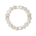 Pink Snow Phantom Quartz & Clear Quartz Merkaba Bracelet - Amplify Energy