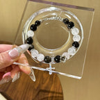 Gold Obsidian & Blue Moonstone Bracelet - Strengthen Personal Aura