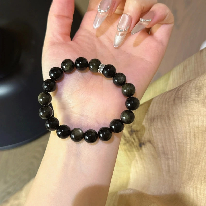 Bracelet « Muguet » en Améthyste naturelle – Sagesse ouverte, Attire les bienfaiteurs