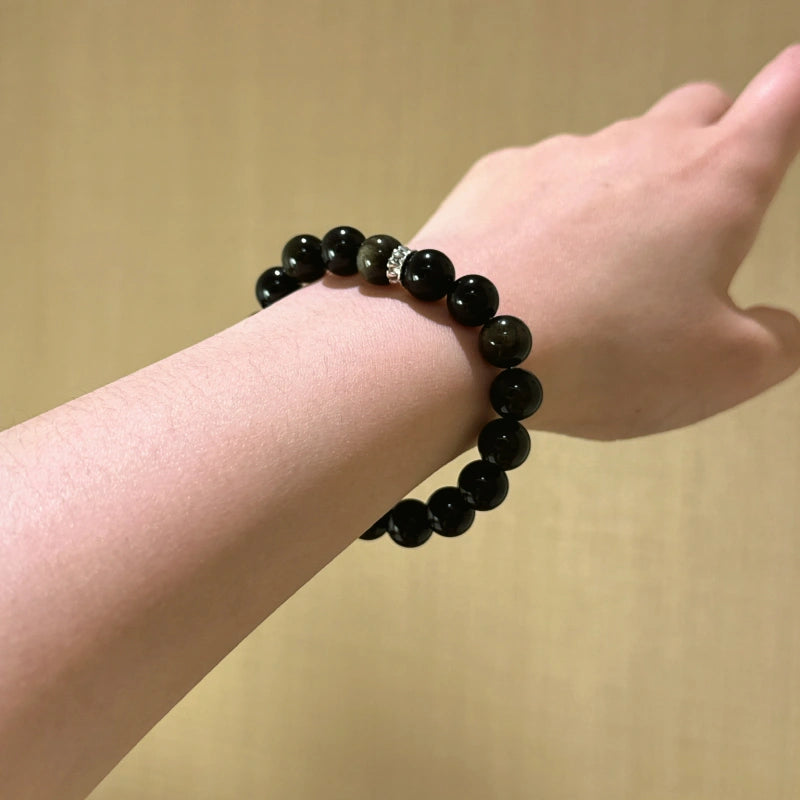 Bracelet « Muguet » en Améthyste naturelle – Sagesse ouverte, Attire les bienfaiteurs