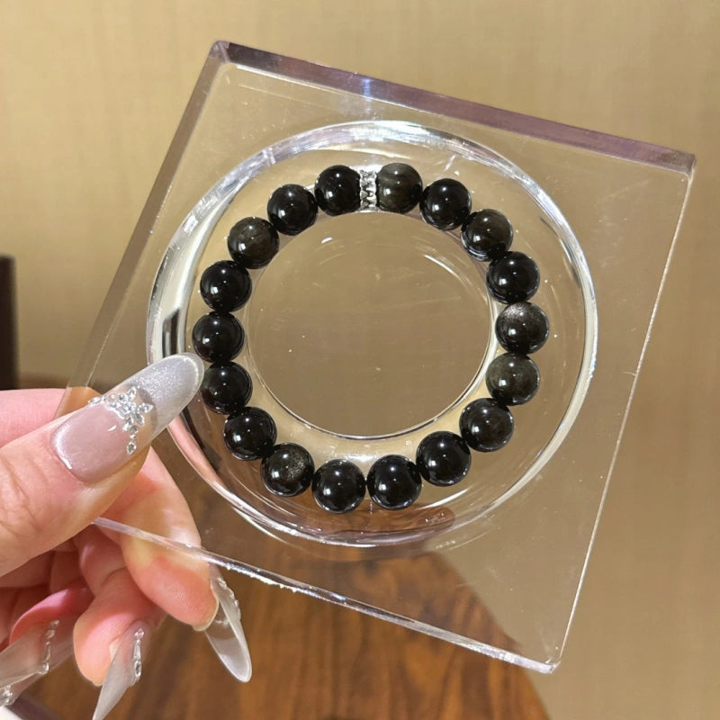 Bracelet « Muguet » en Améthyste naturelle – Sagesse ouverte, Attire les bienfaiteurs