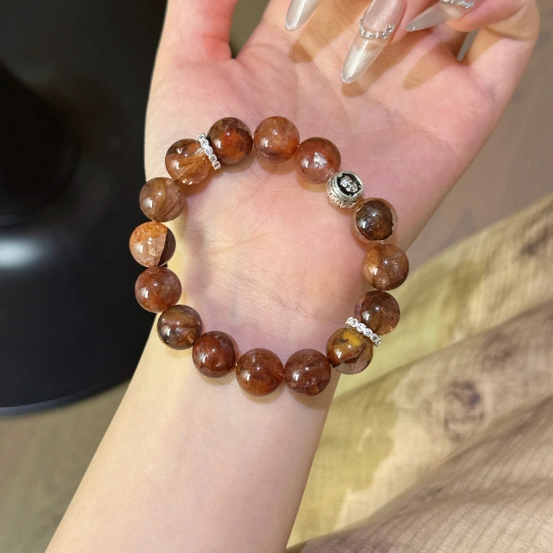 Bracelet « Muguet » en Améthyste naturelle – Sagesse ouverte, Attire les bienfaiteurs