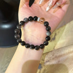 Bracelet « Muguet » en Améthyste naturelle – Sagesse ouverte, Attire les bienfaiteurs