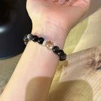 Bracelet « Muguet » en Améthyste naturelle – Sagesse ouverte, Attire les bienfaiteurs
