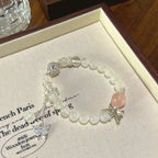 Blue Moonstone & Rose Quartz Bracelet - Attract Joyful Connections