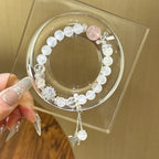 Blue Moonstone & Rose Quartz Bracelet - Attract Joyful Connections