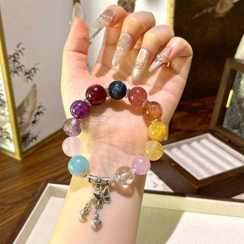 Mixed‑Gem Multi‑Stone Bracelet - Favorable Career Opportunities