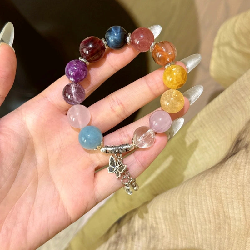 Mixed‑Gem Multi‑Stone Bracelet - Favorable Career Opportunities