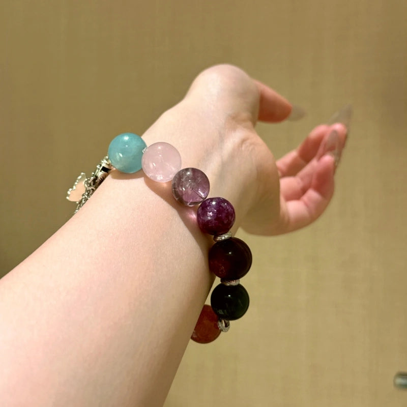 Mixed‑Gem Multi‑Stone Bracelet - Favorable Career Opportunities