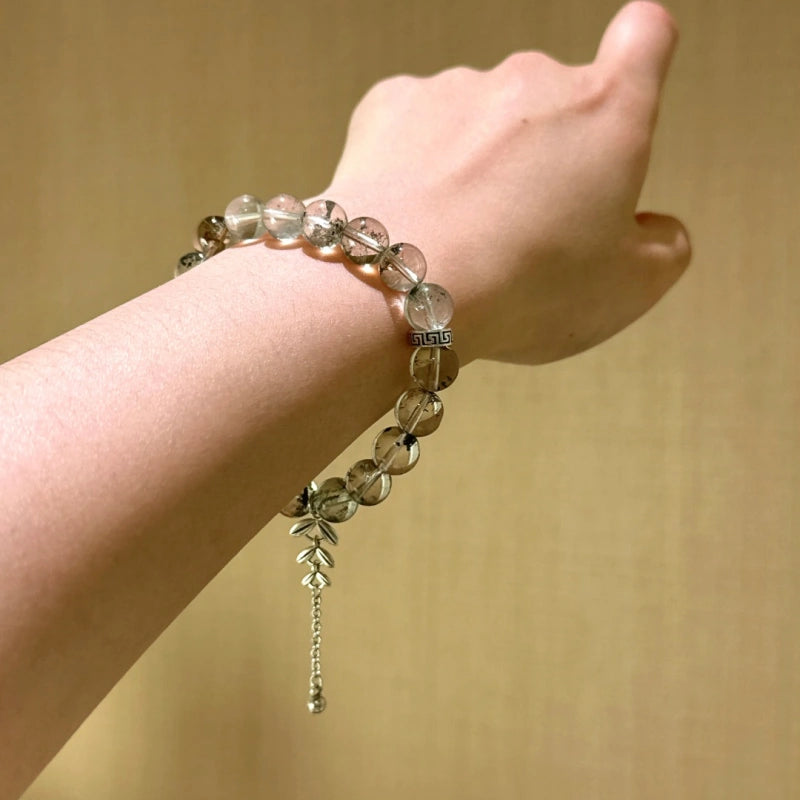 Green Phantom Quartz Bracelet - Favorable Career Opportunities