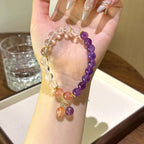 Amethyst & Clear Quartz Bracelet - Business Opportunities