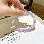 Amethyst & White Moonstone Bracelet - Harmonize Energy Field