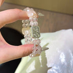 Bracelet « Muguet » en Améthyste naturelle – Sagesse ouverte, Attire les bienfaiteurs