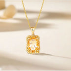Collier en cristal naturel « Succès Joyeux »