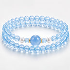 Bracelet aigue-marine Mana Bar