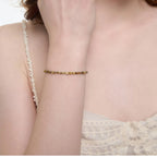 Mixed Agate & Mother‑of‑Pearl Bracelet - Protection & Vibrant Vitality