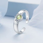 Bague en améthyste naturelle irrégulière – Calme l'esprit, approfondit l'intuition, attire la paix