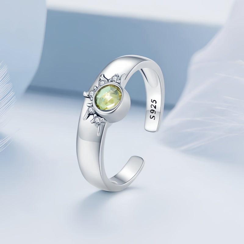 Bague en améthyste naturelle irrégulière – Calme l'esprit, approfondit l'intuition, attire la paix