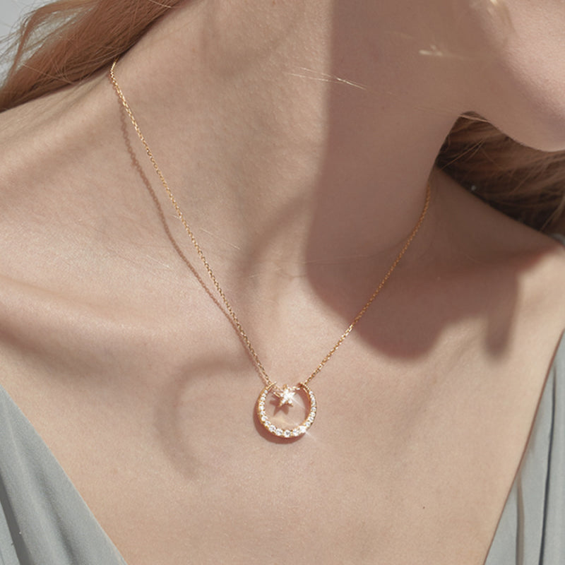 Améthyste Citrine Étoile Perle – Alignez Richesse & Intuition