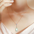 Collier Printanier Rosée de Cristal Naturel