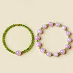Bracelet en jade Hetian « Murmure printanier »