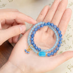 Bracelet aigue-marine Mana Bar